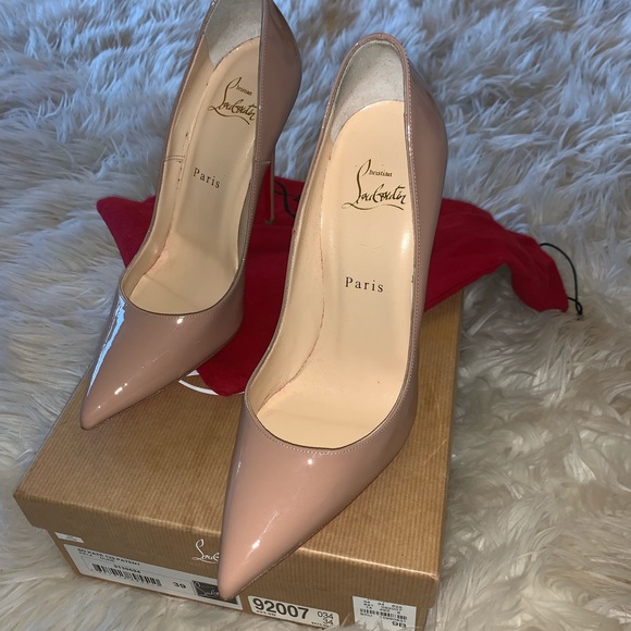 Christian Louboutin So Kate 120 Nude Patent - Picture 5 of 8
